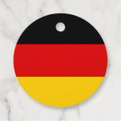 Duitse vlag bedankjes labels (Voorkant)