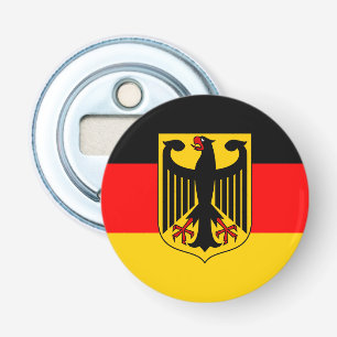 Duitse vlag button flesopener