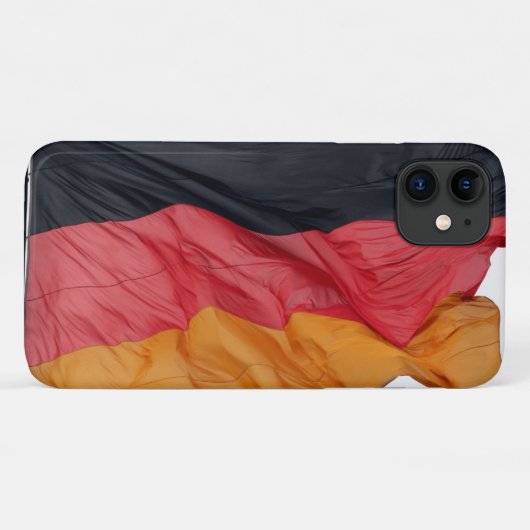 duitse vlag Case-Mate iPhone case (Achterkant (horizontaal))