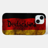 Duitse vlag -  Case-Mate iPhone case (Achterkant (horizontaal))