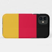 Duitse vlag Case-Mate iPhone case (Achterkant (horizontaal))