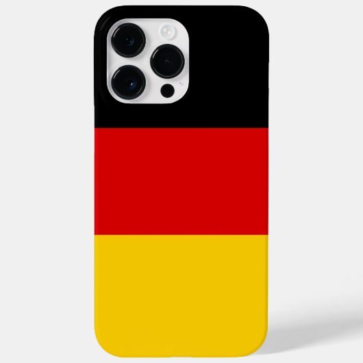 Duitse vlag Case-Mate iPhone case (Achterkant)