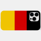 Duitse vlag Case-Mate iPhone case (Achterkant (horizontaal))
