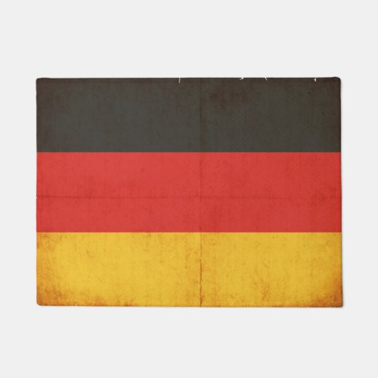 Duitse vlag deurmat (Voorkant)