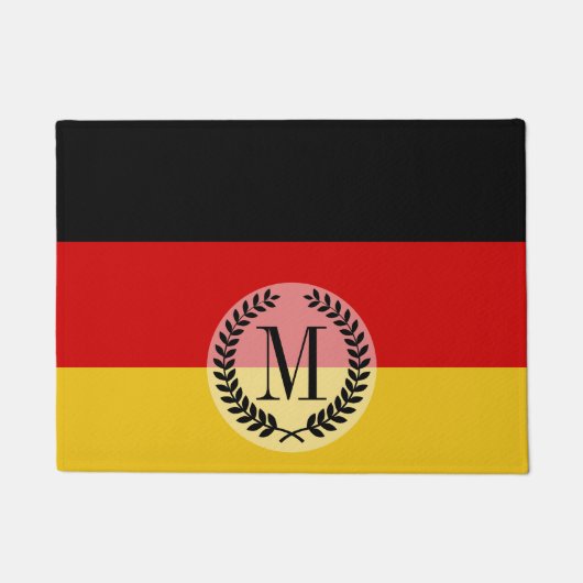 Duitse vlag deurmat (Voorkant)