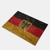 Duitse vlag deurmat (Schuin)