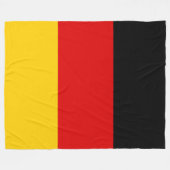Duitse vlag — Duitsland Fleece Deken (Voorkant (Horizontaal))