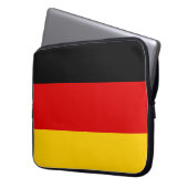 Duitse vlag (Duitsland) Laptop Sleeve (Voorkant Links)