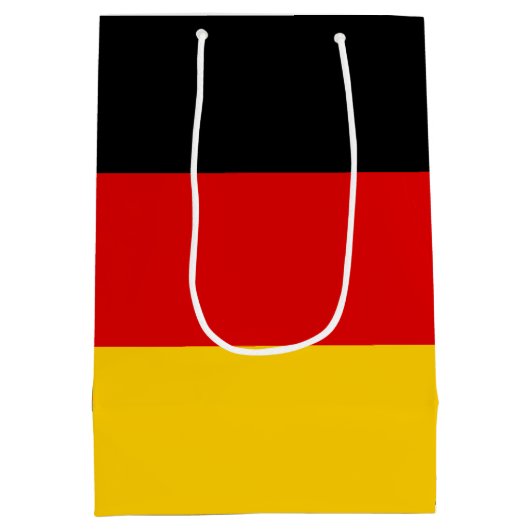 Duitse vlag — Duitsland Medium Cadeauzakje (Achterkant)