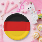 Duitse vlag (Duitsland) Papieren Bordje (Feest)