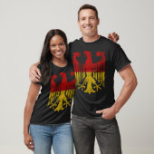  Duitse vlag Eagle Fade T-shirt (Unisex)