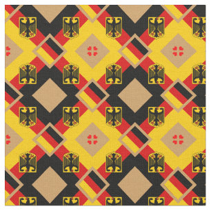 Duitse vlag en mode Trendy Fabric Stof