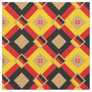 Duitse vlag en mode Trendy Fabric Stof