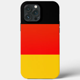 Duitse Vlag German Flag Volledig iPhone 13 Pro Max Hoesje