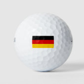 Duitse vlag golfballen (Voorkant)