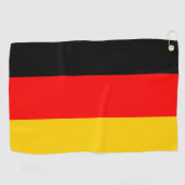 Duitse vlag golfhanddoek (Horizontaal)