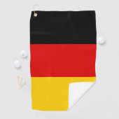 Duitse vlag golfhanddoek (Insitu)