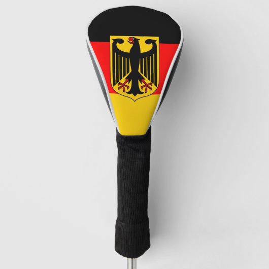 Duitse vlag golfheadcover (Voorkant)
