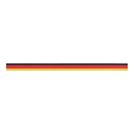 Duitse vlag grosgrain lint (Voorkant)