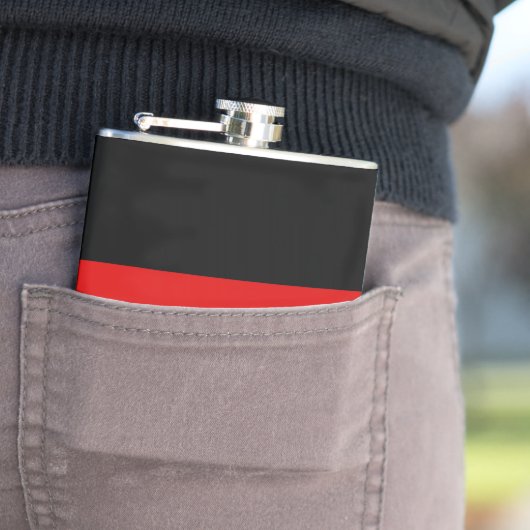 Duitse vlag heupfles (Voorbeeld)