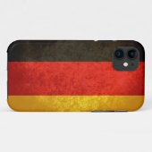 Duitse vlag iPhone 5 Hoesje (Achterkant (horizontaal))