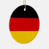 Duitse vlag keramisch ornament (Rechts)