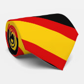 Duitse vlag kleuren stropdas (Opgerold)