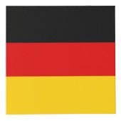 Duitse vlag kubus (Voorkant)