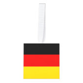 Duitse vlag kubus ornament (Voorkant)