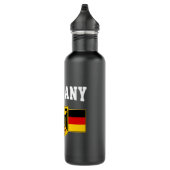 Duitse vlag lange hoes waterfles  (Rechts)