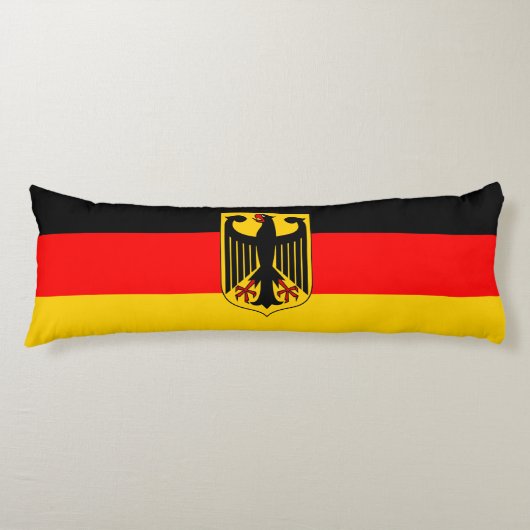 Duitse vlag lichaamskussen (Voorkant)