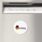 Duitse vlag! magneet (Insitu (Vaatwasser))