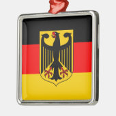 Duitse vlag metalen ornament (Links)