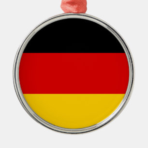 Duitse vlag metalen ornament