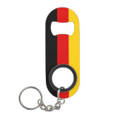 Duitse vlag mini flessenopener (Voorkant)