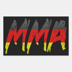 Duitse vlag MMA Sticker