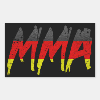 Duitse vlag MMA Sticker