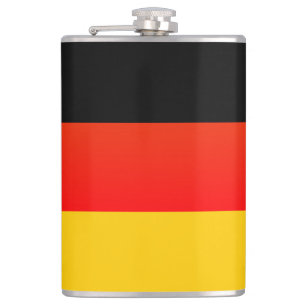 Duitse vlag of Duitse vlag Thermische Tumbler Heupfles
