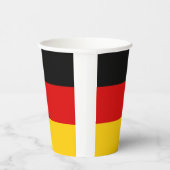 Duitse vlag papieren bekers (Rechts)