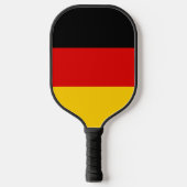 Duitse vlag pickleball paddle (Voorkant)