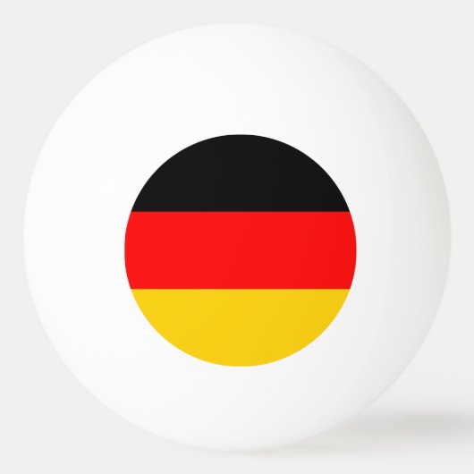Duitse vlag pingpongballen (Voorkant)