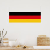 Duitse vlag poster (Keuken)
