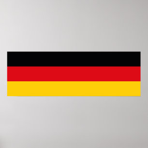 Duitse vlag poster