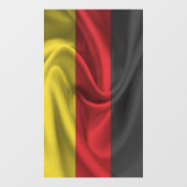 Duitse vlag raamsticker (Vel)