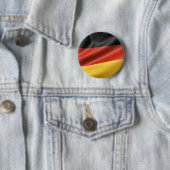 Duitse vlag ronde button 5,7 cm (In situ)