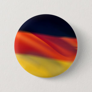 Duitse vlag ronde button 5,7 cm