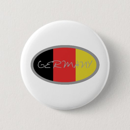 Duitse vlag! ronde button 5,7 cm (Voorkant)
