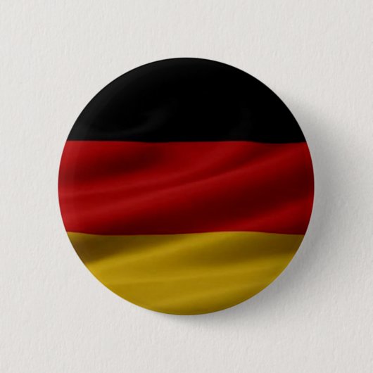 Duitse vlag ronde button 5,7 cm (Voorkant)