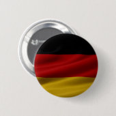 Duitse vlag ronde button 5,7 cm (Voorkant /achterkant)