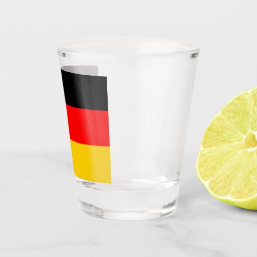 Duitse vlag shot glas (Rechts)